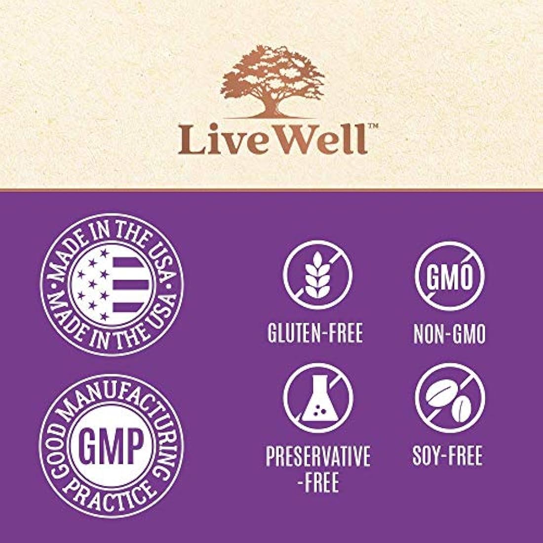 LiveWell Labs Nutrition - Suplemento multivitaminico