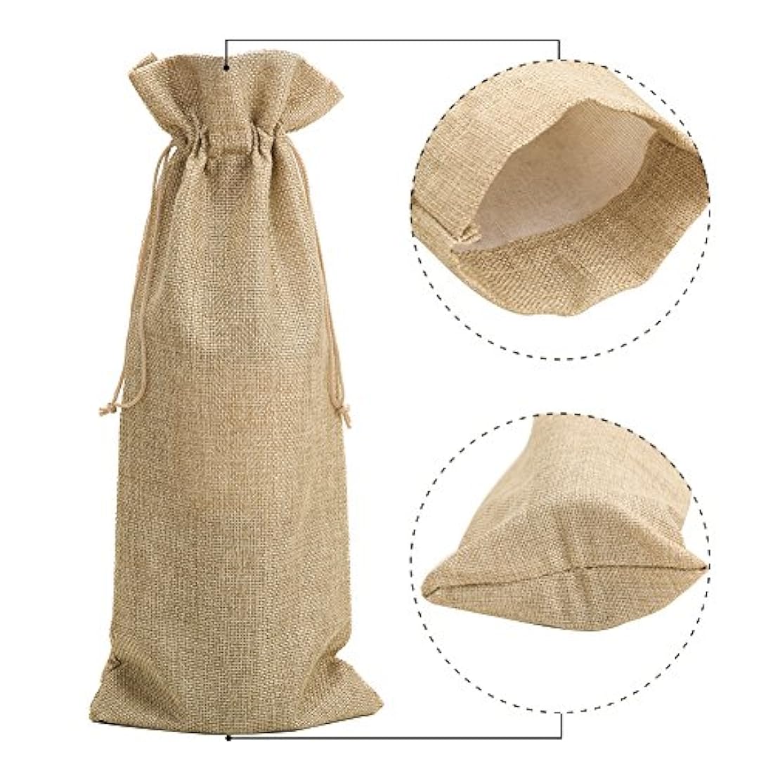 bolsas para botellas de vino