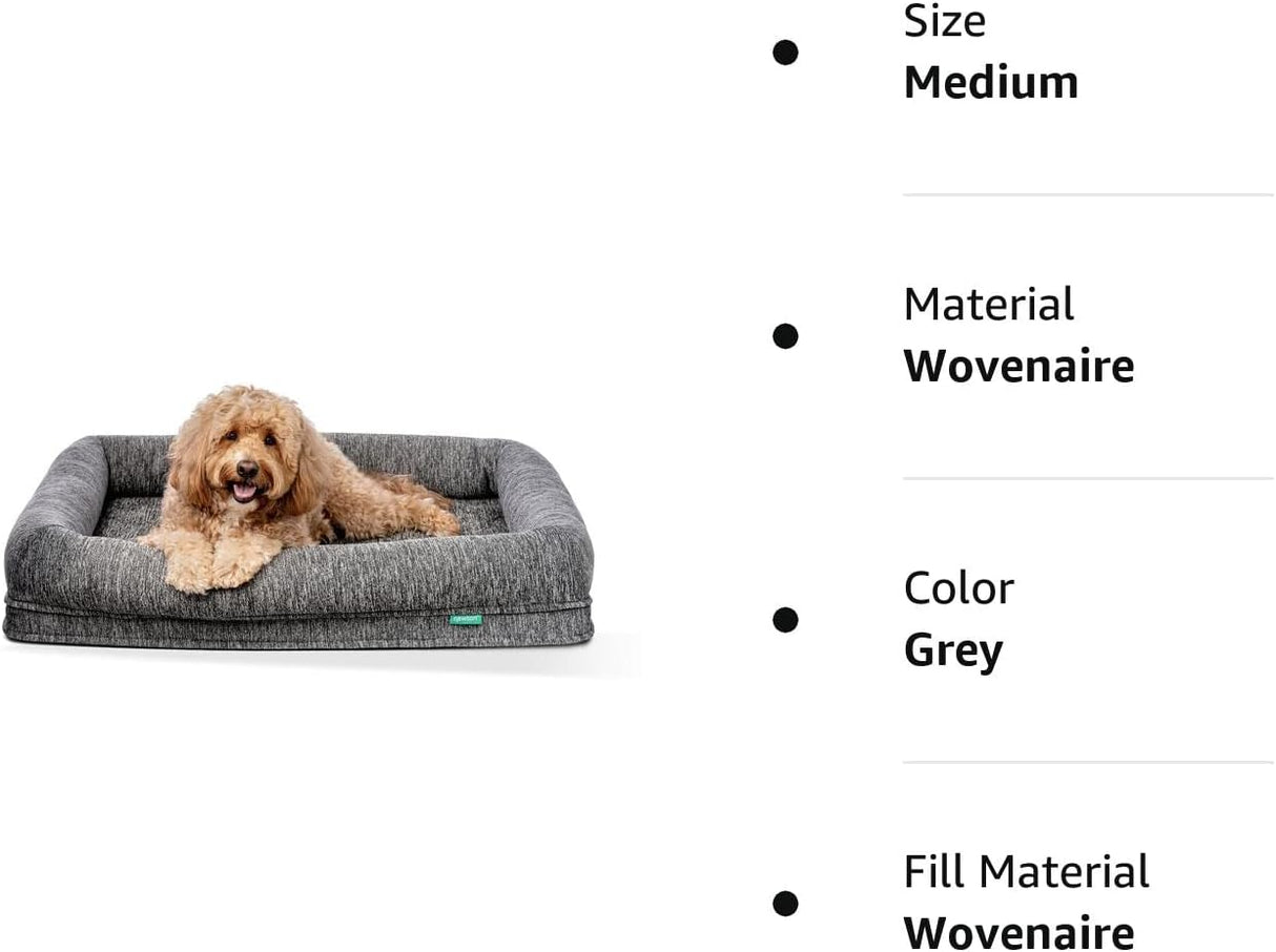 Cama ortopédica para mascotas con funda de cama extraíble