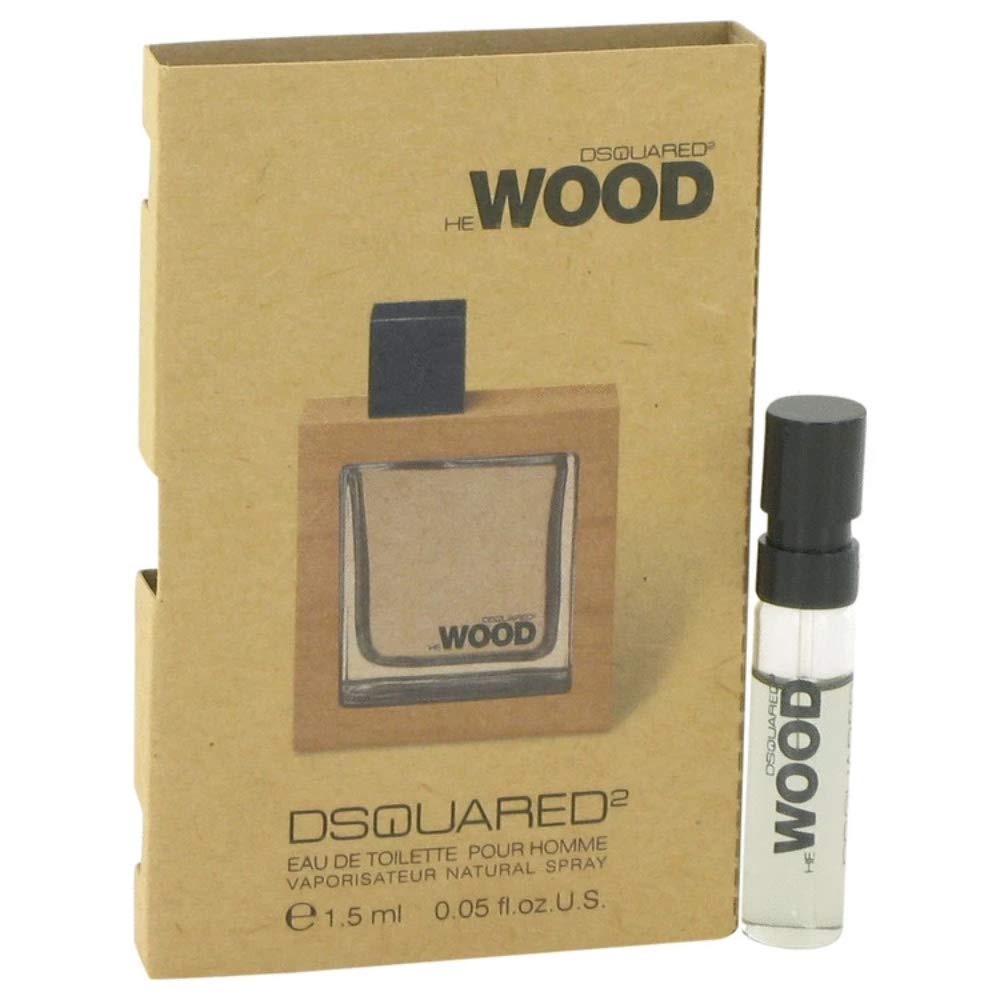 Perfume masculino He Wood de Dsquared2, fresco y amaderado