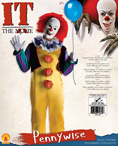 Rubie's mens It The Movie Adult Pennywise Adult Deluxe