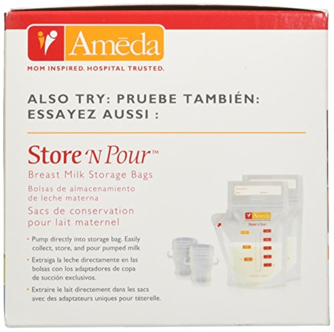 Botella de almacenamiento de leche materna Ameda
