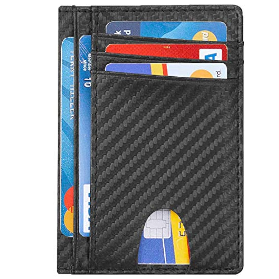 Billetera delgada minimalista con bolsillo frontal bifold