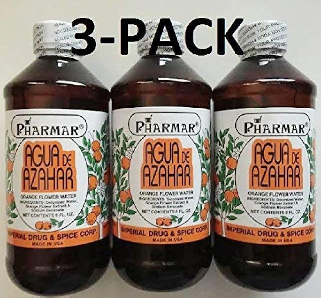 Agua de azahar 8 oz Pharmark