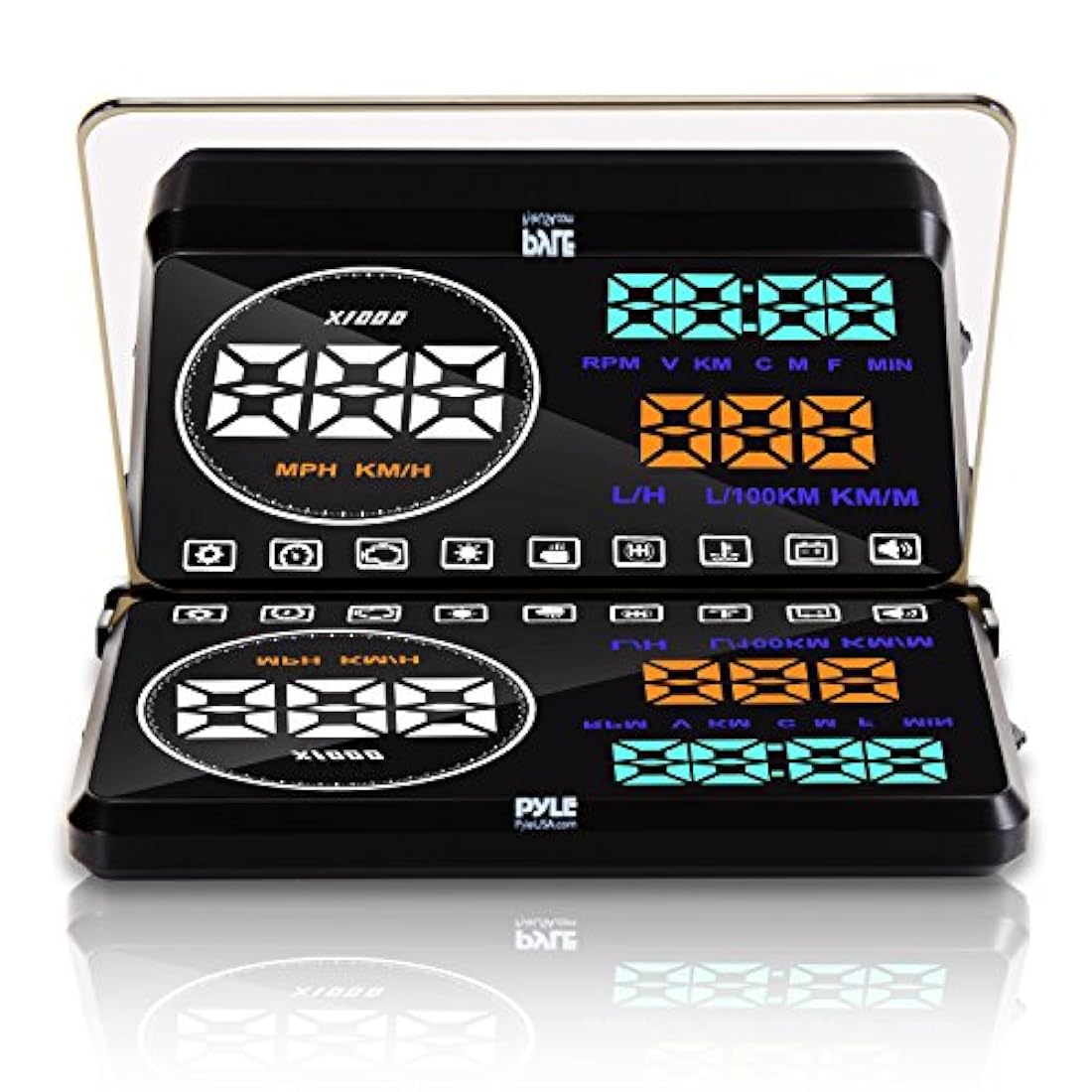 Proyector universal de monitor Head-Up PYLE PHUD18OBD.5