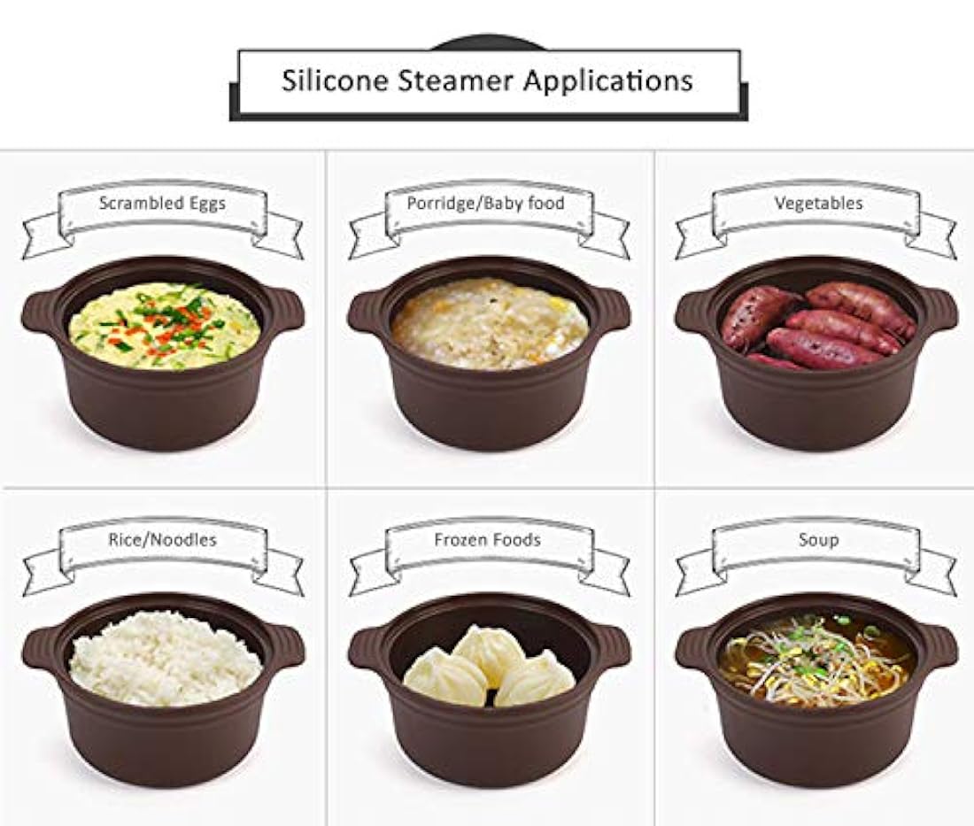 Vaporeras, Vaporizador de alimentos de silicona