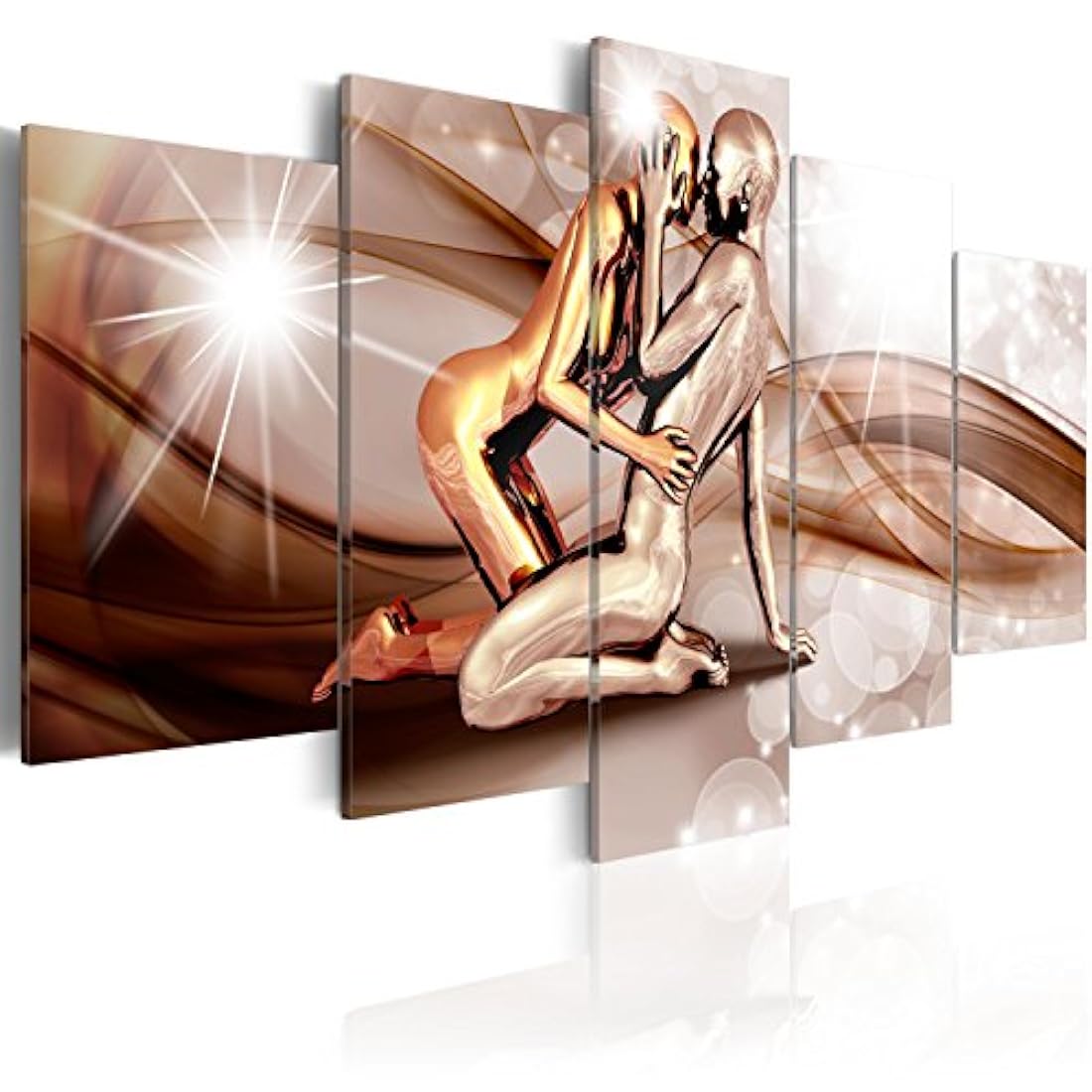 artgeistLienzo decorativo para pared diseño de pareja