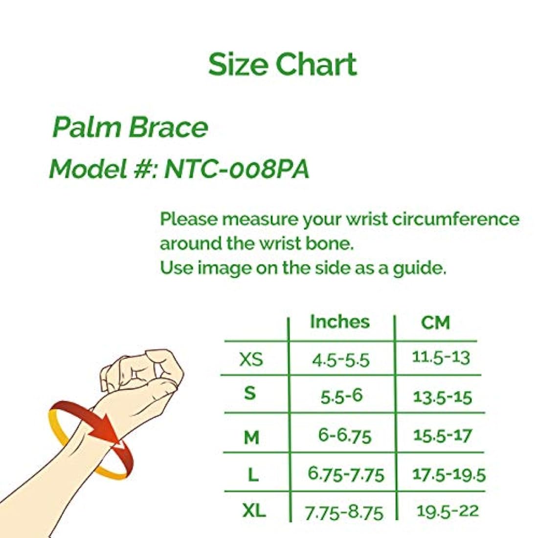 Muñequeras para mano