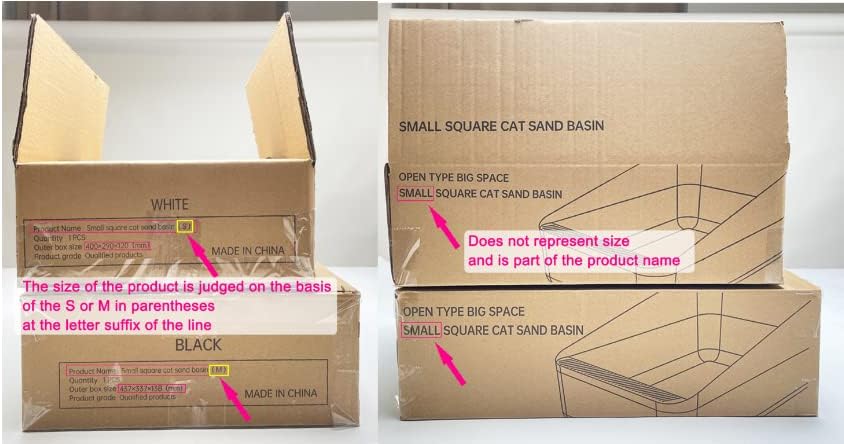 Caja de arena abierta que evita fugas de arena