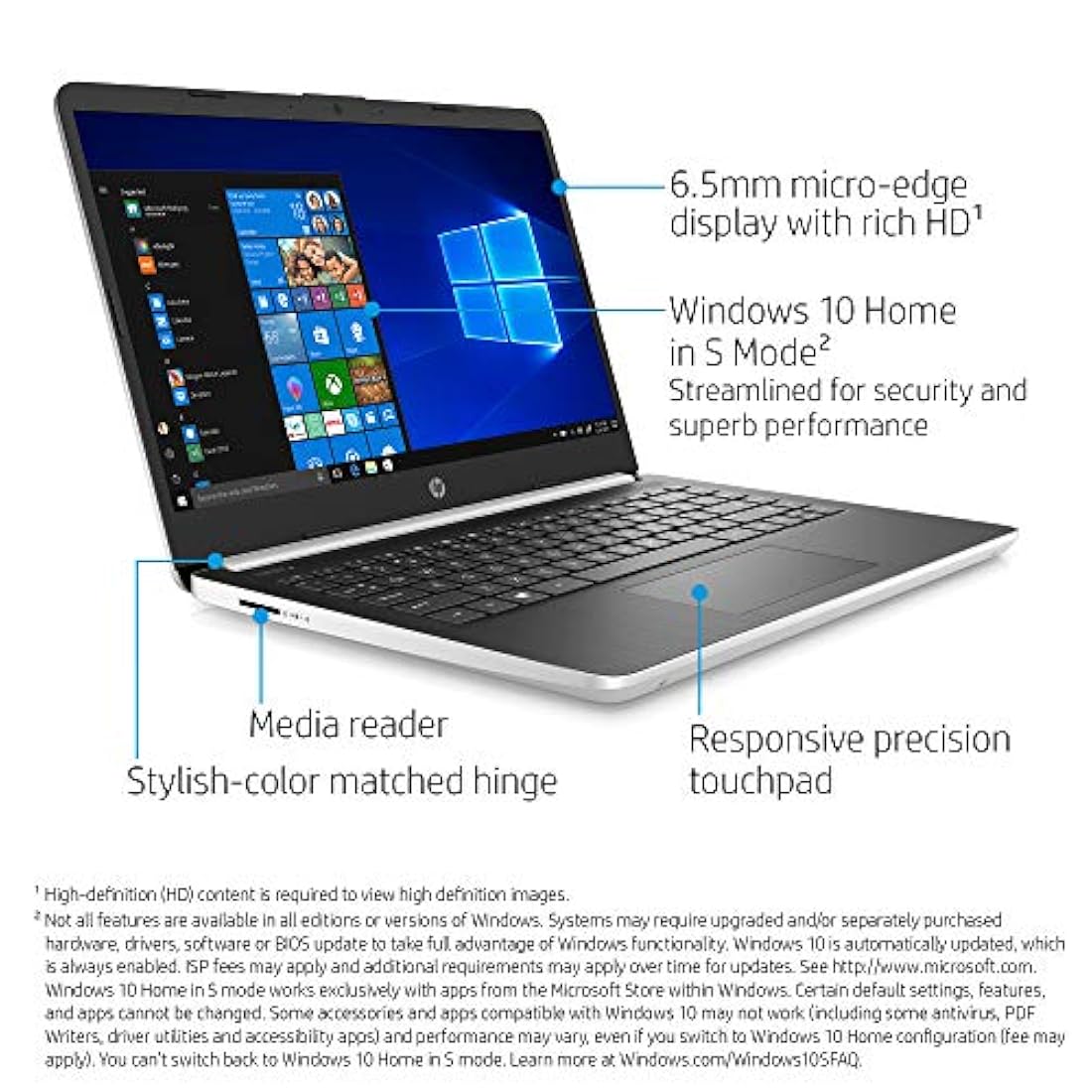 14 Laptop, 4GB RAM, 128GB Hard Drive Windows 10