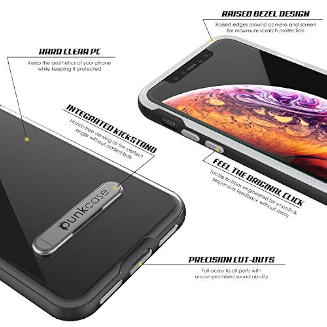 Funda para iPhone Xs con sistema antigolpes