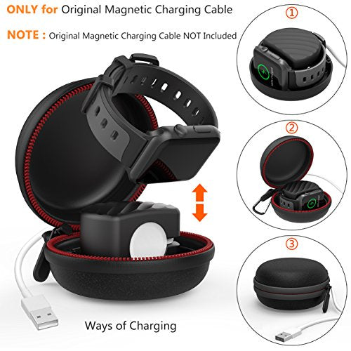 Funda protectora de carga dura Estación para iWatch