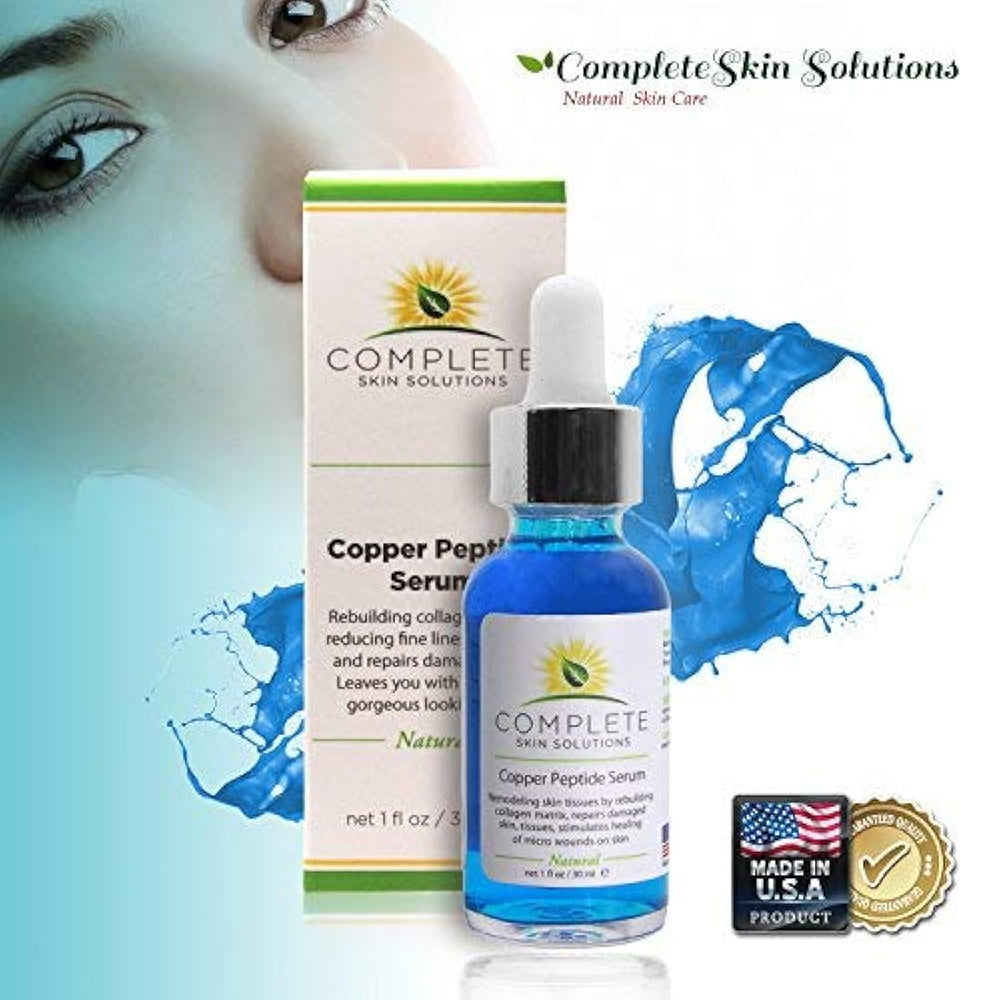 Cobre Péptido Suero Facial Colágeno Con Soluciones