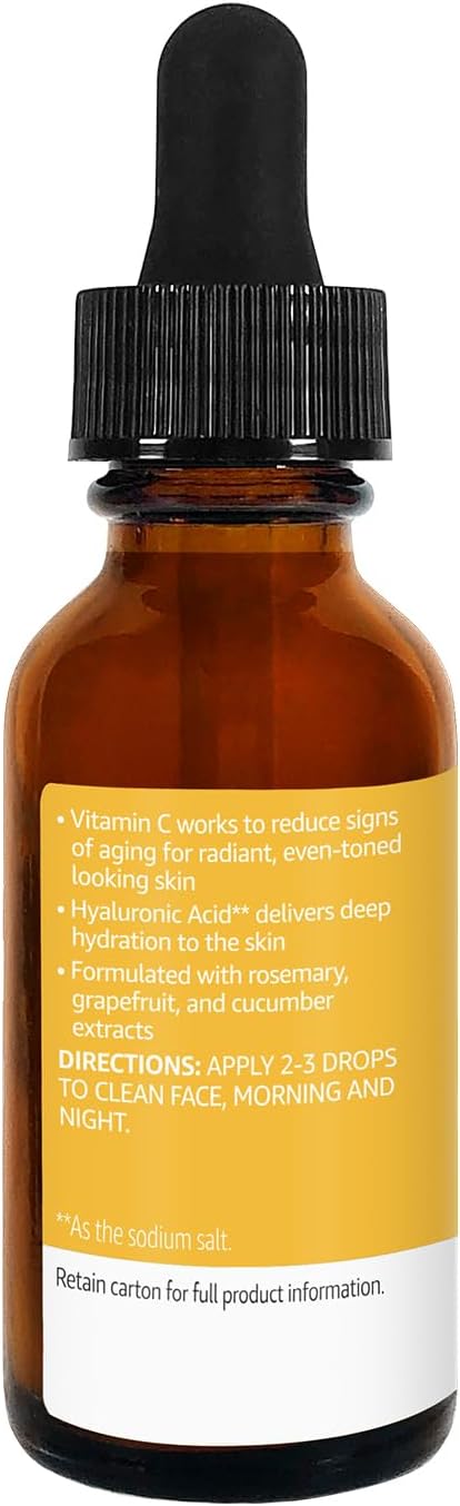 Suero iluminador de vitamina C Amazon Basics
