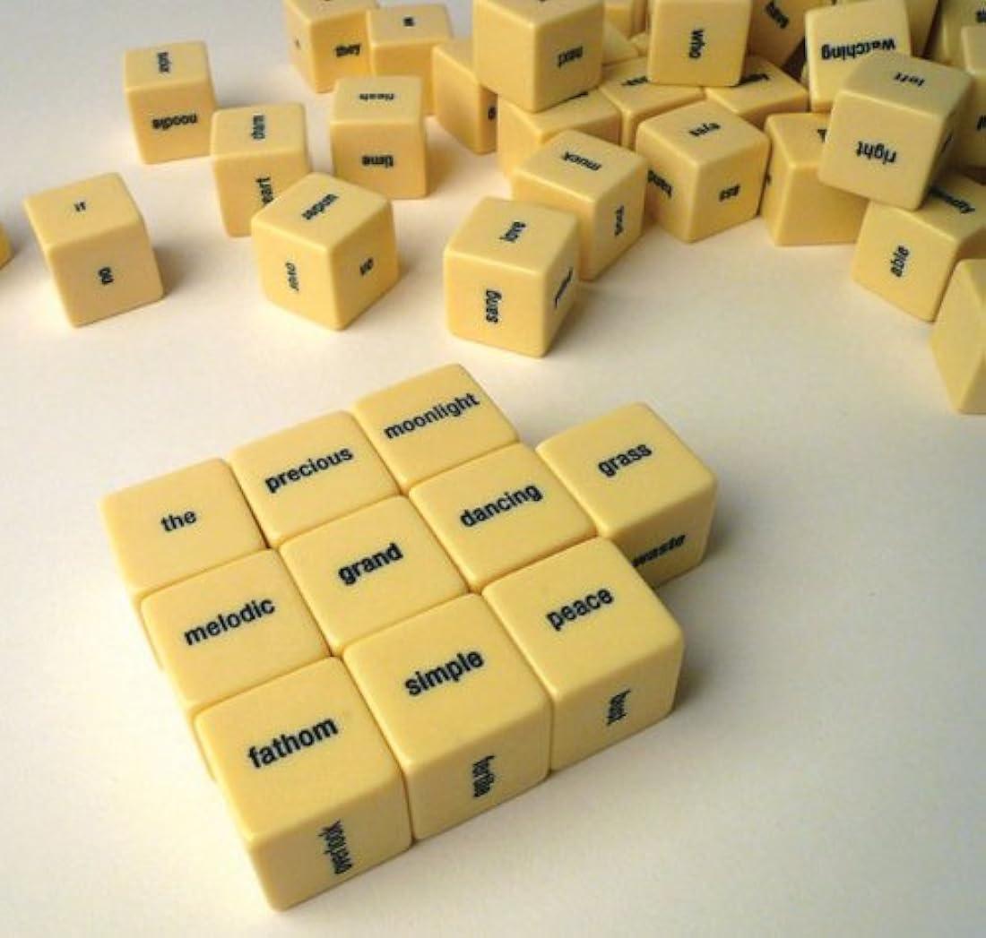 Haikubes: Crea un Haiku cautivador con un rollo de los dados