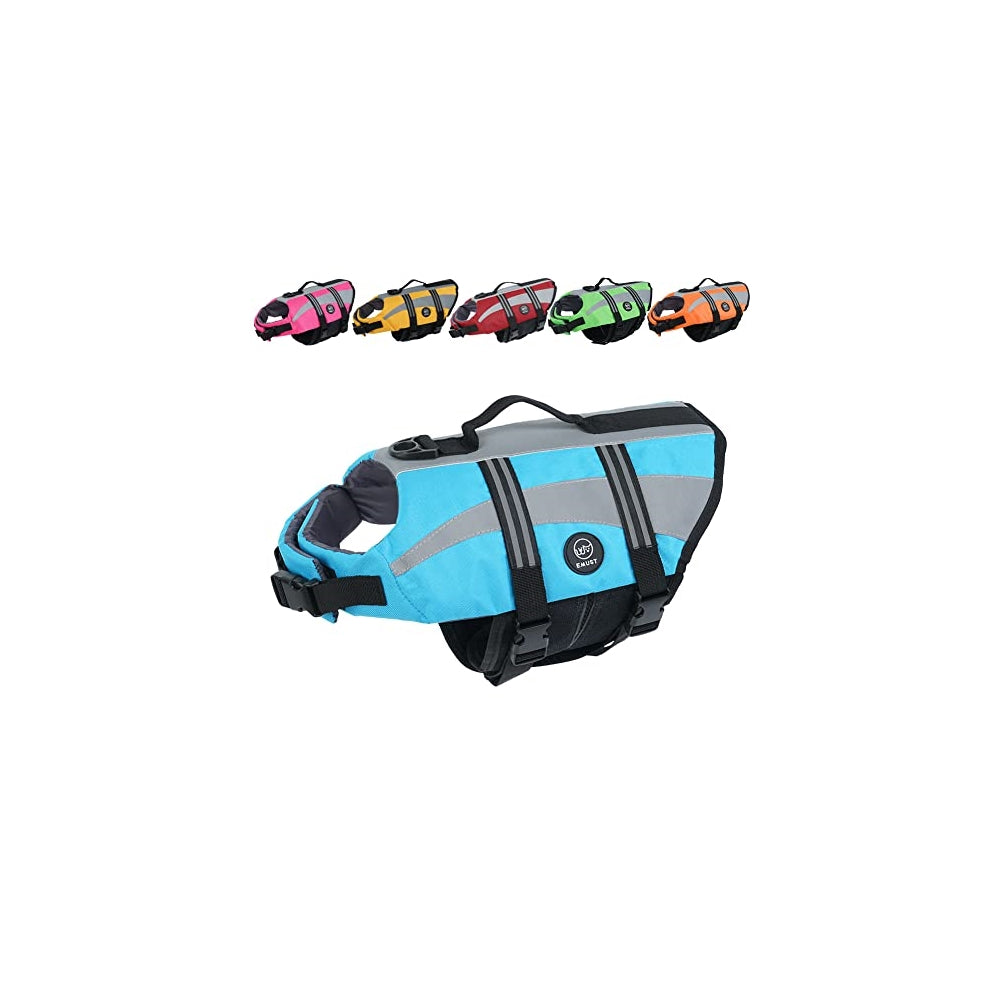 Chalecos salvavidas para perros ajustables azul XS