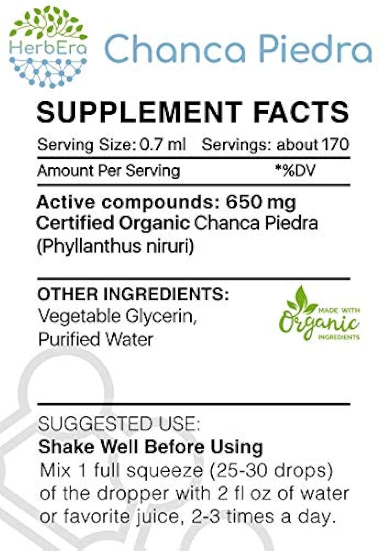 Stonebreaker Extracto de hierbas sin alcohol tintura