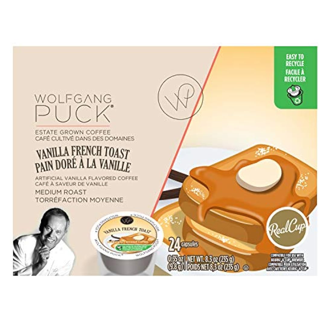 Café en porciones individuales Wolfgang Puck