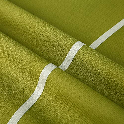 Mile High Life Chubasquero para perro, ropa ajustable a prueba de agua, chaqueta ligera con tira reflectante, cierre fácil de poner, amarillo lima, XXS