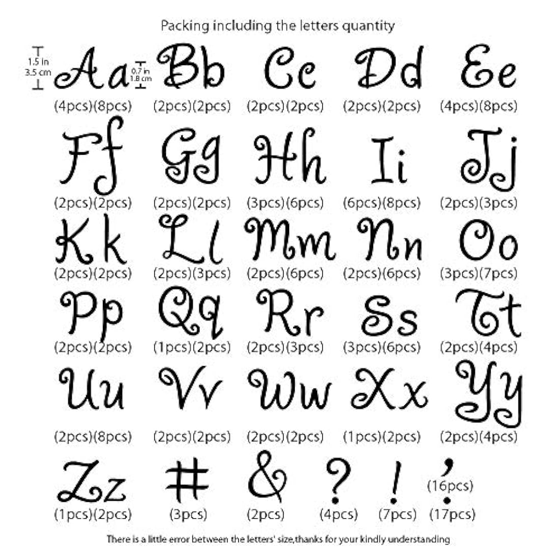 Carta de terciopelo negro 3D para camisetas de bricolaje,