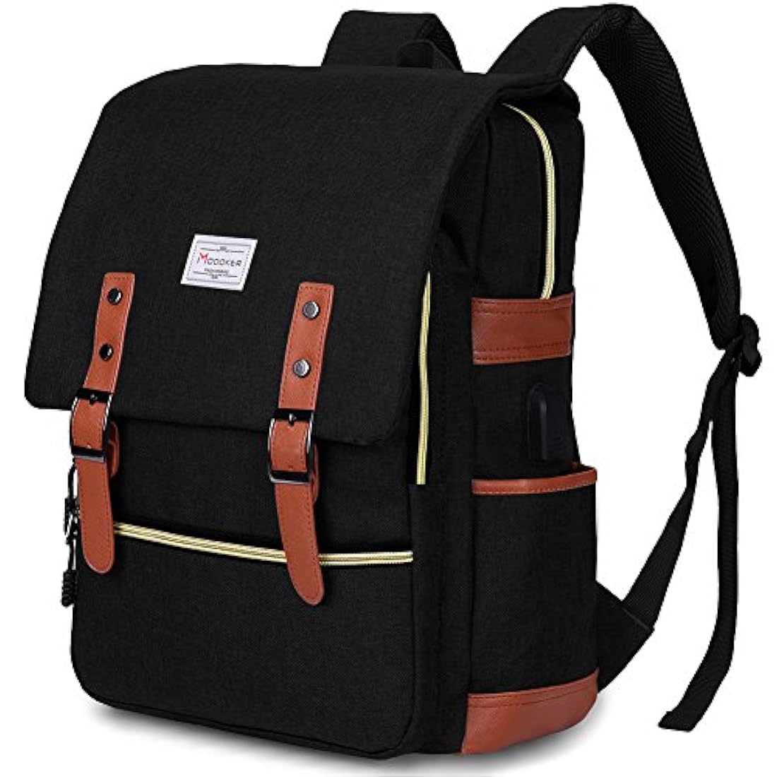 Mochila para computadora portátil con puerto de carga USB