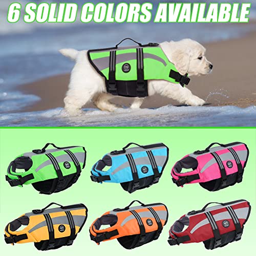 EMUST Chalecos salvavidas para perros chalecos salvavidas