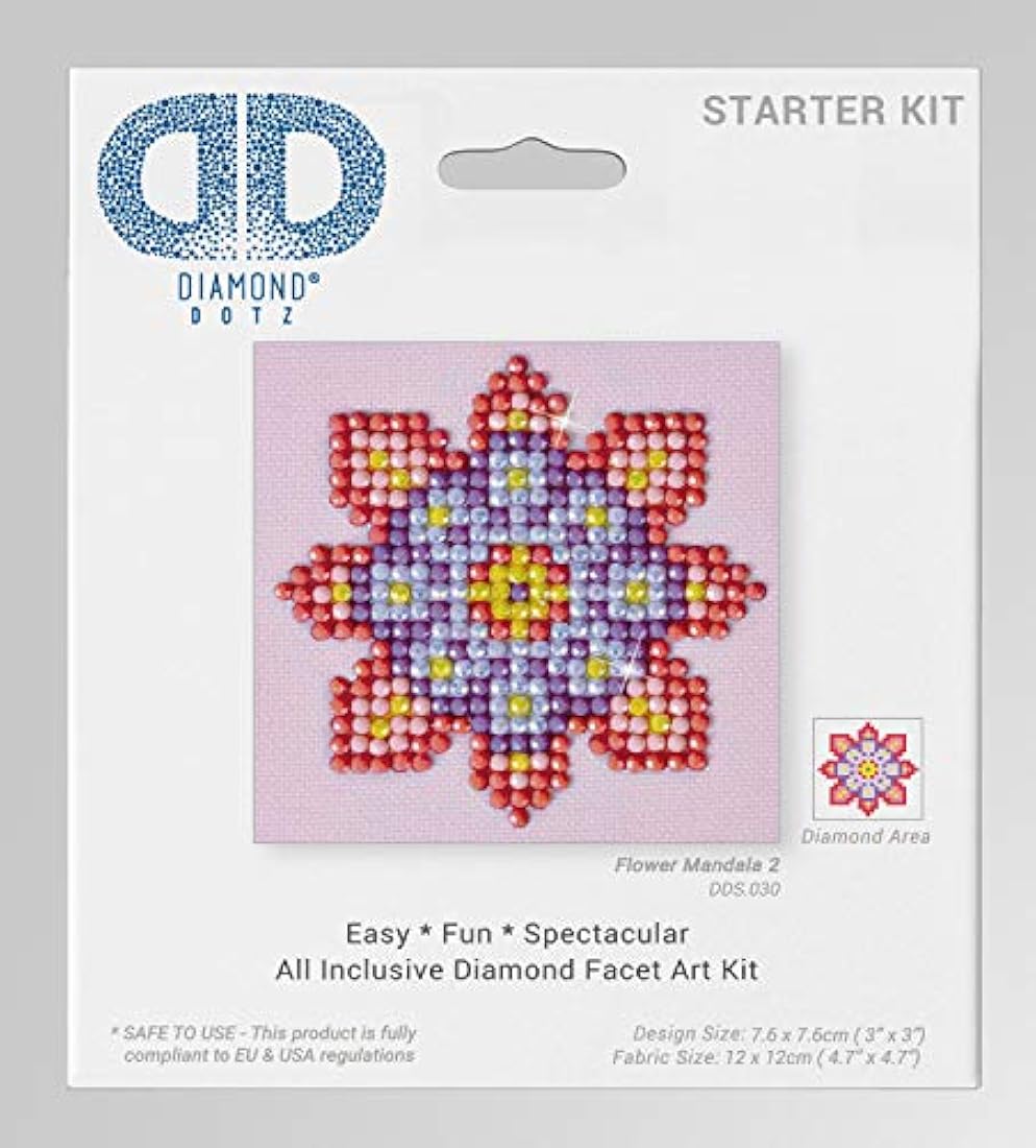 Diamante Dotz - Flor Mandala 2, Artículo DDS030