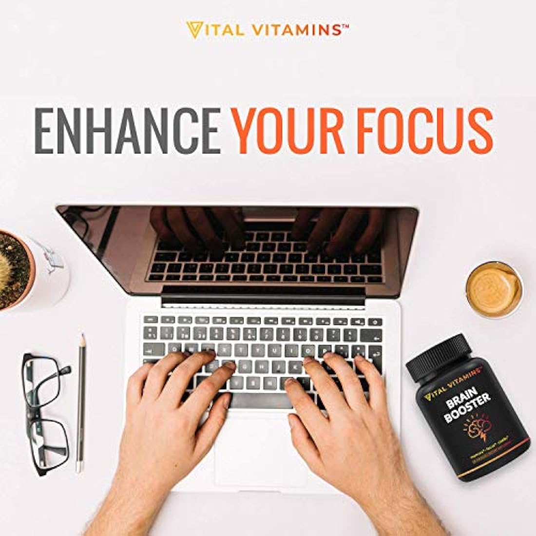 Suplemento cerebral Nootrópicos Booster