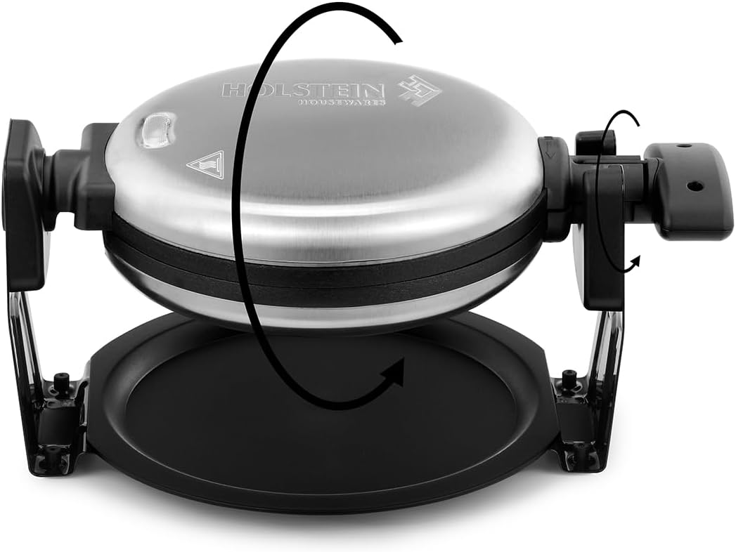 Waflera Holstein Housewares, Antiadherente, 7 pulgadas, Modelo RR-01