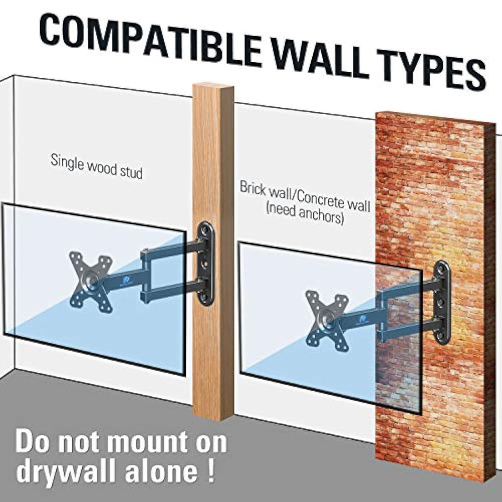 Soporte de pared para tv de 10 a 26 pulgadas