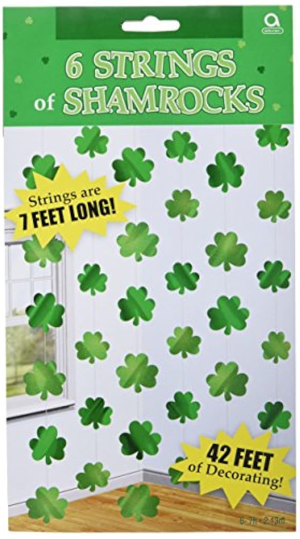 Cadena de Decoración Lucky verde para el día de San Patricio