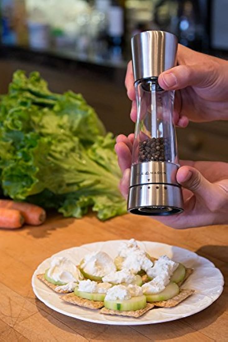 Morteros, Molinillo de pimienta con precisión