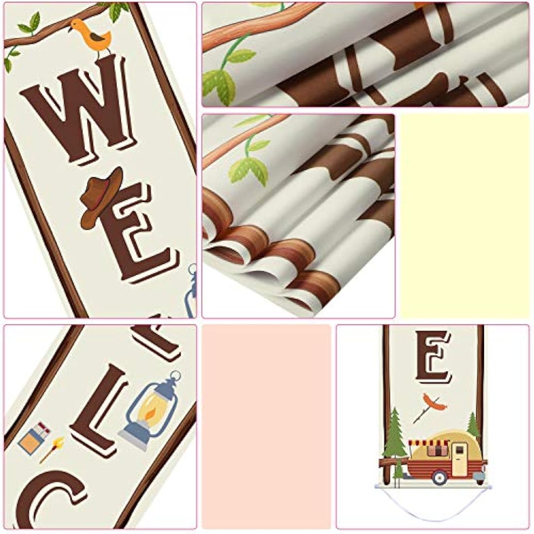 Cartel de fiesta de camping para fiestas de camping