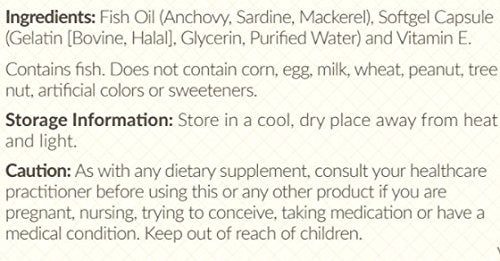 Suplemento de aceite de pescado Viva Naturals Omega 3