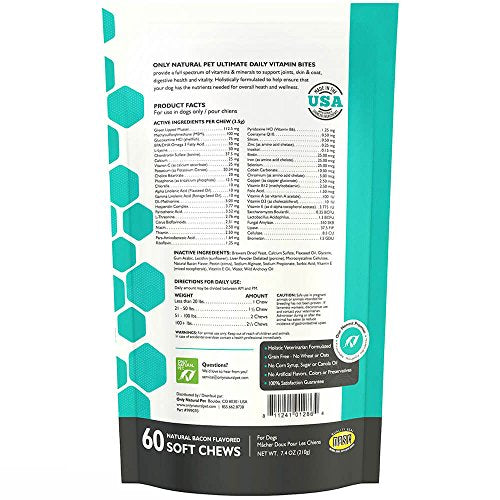 Suplemento nutricional de Natural Pet Ultimate Daily Vitamin