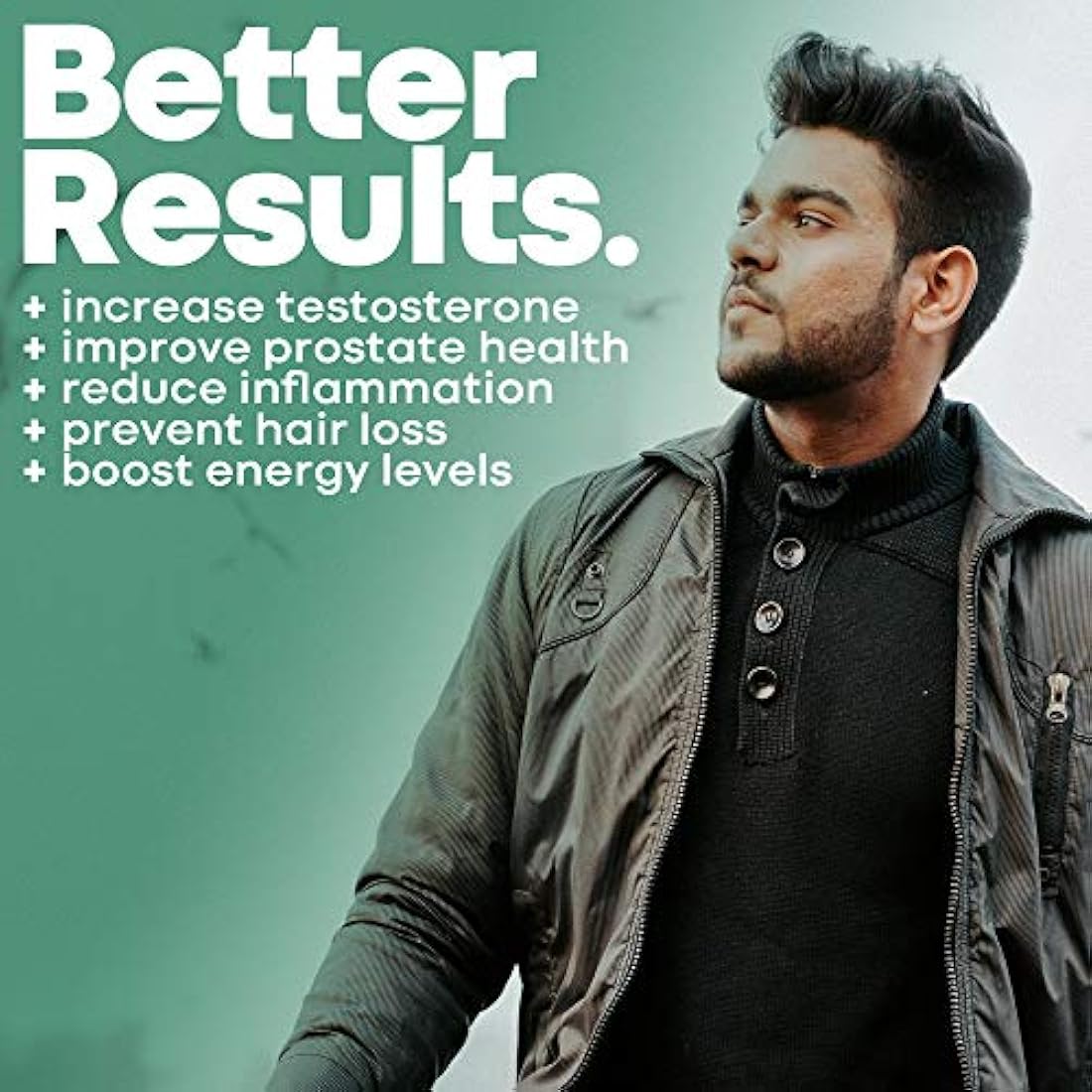 Suplemento de apoyo de próstata para la salud de los hombres