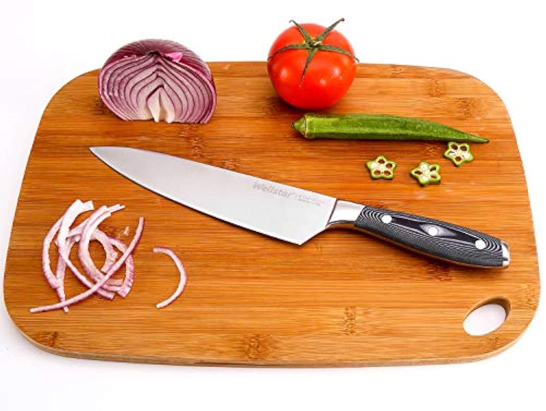 WELLSTAR - Juego de cuchillos de cocina 3 piezas