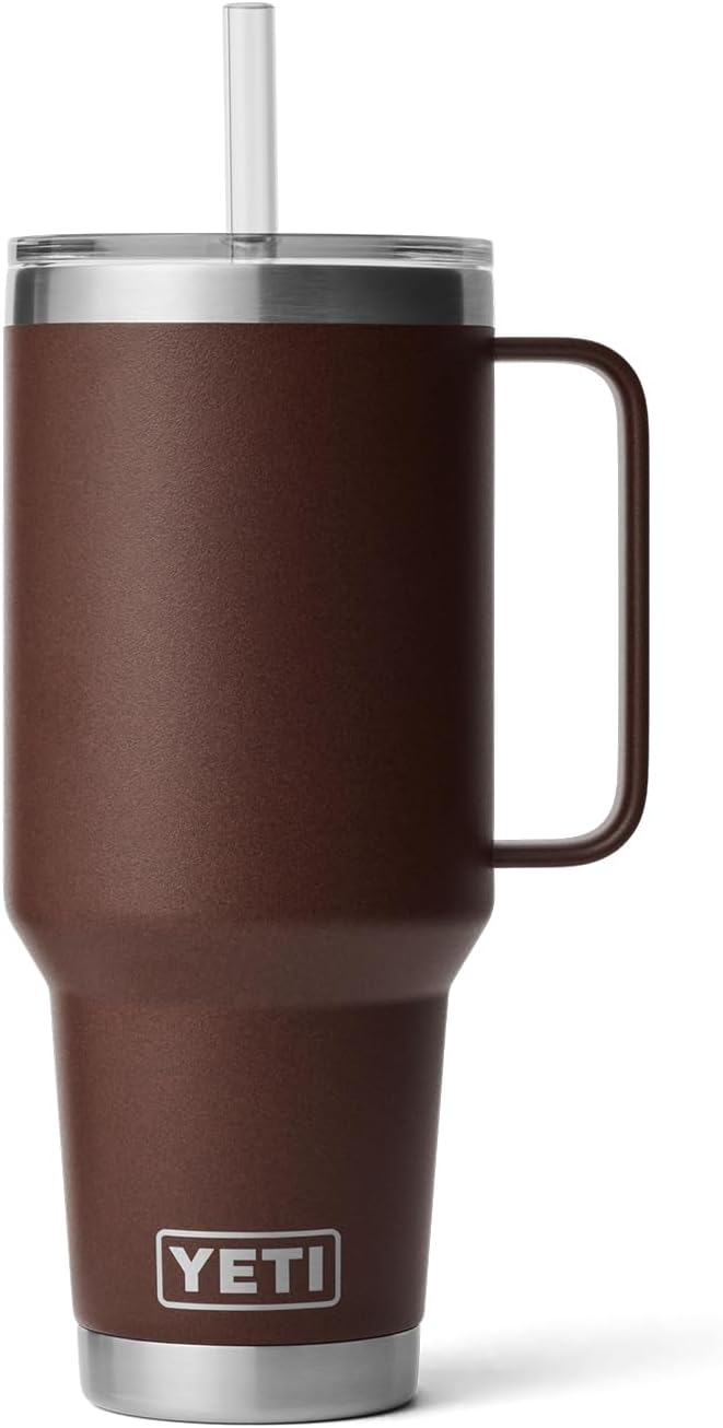 Vaso YETI Rambler Tumbler, Acero Inoxidable, Marrón