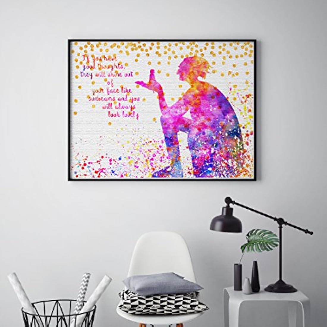 lienzo Wall Art Aniversario Regalos uhomate