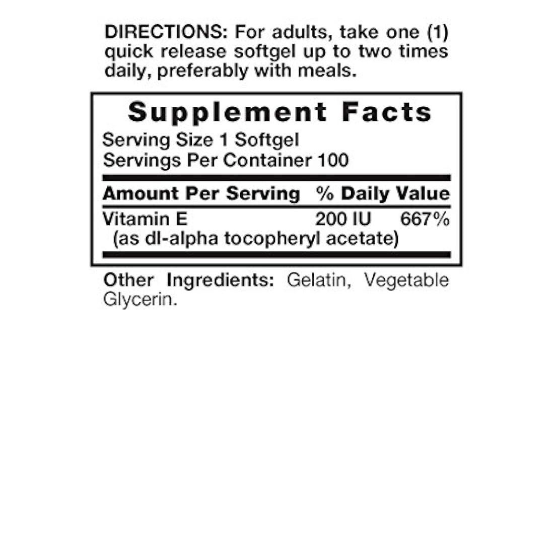 Truth de la naturaleza Vitamina E Pure dl-alpha, 1, 1