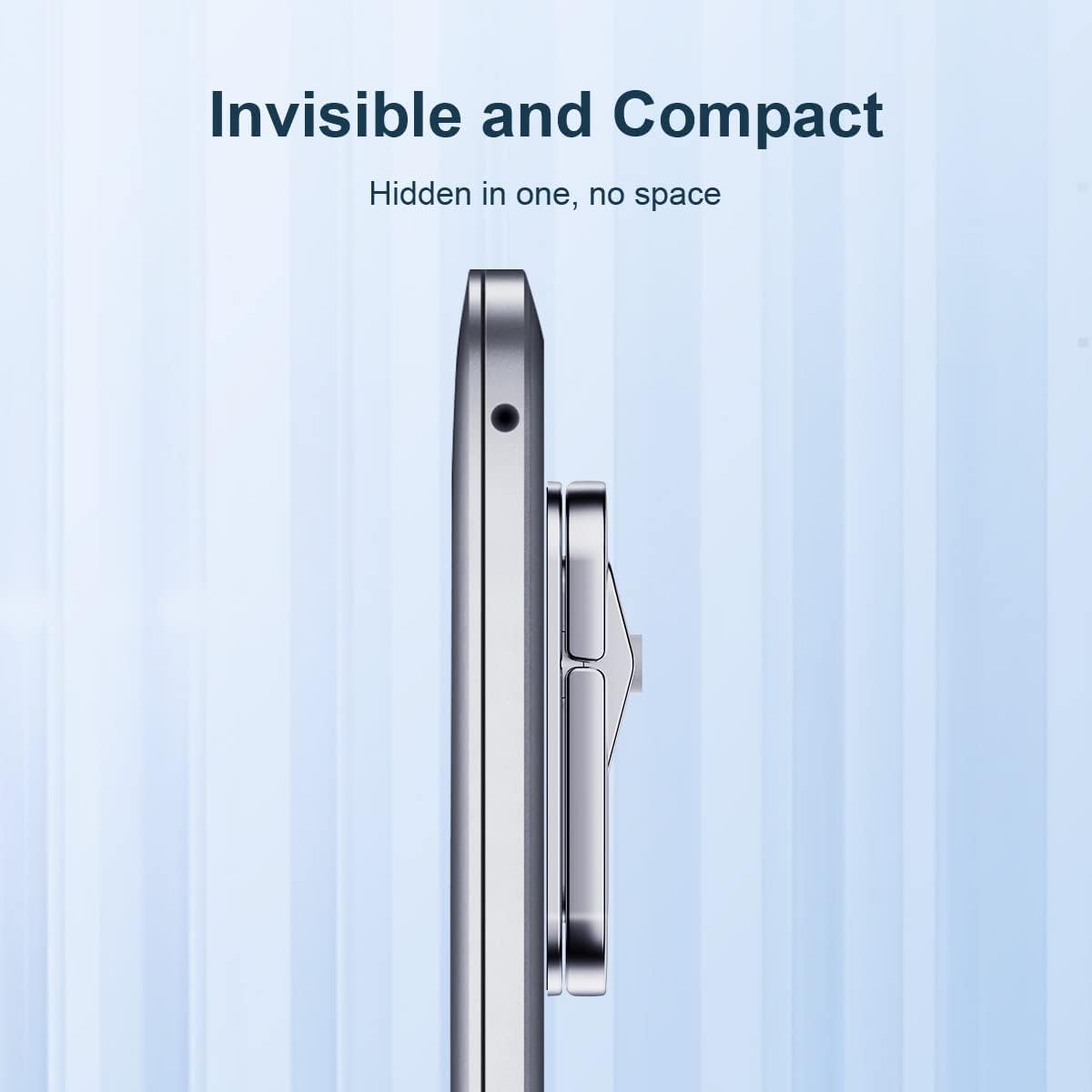 Hagibis Soporte para laptop de altura ajustable