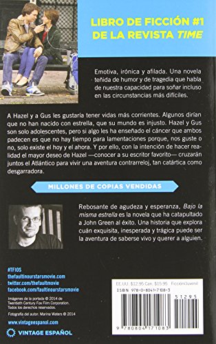 Libro Bajo la misma estrella Edición Español