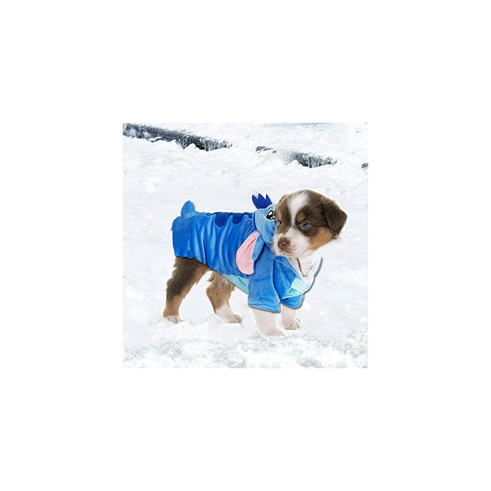 Disfraces para mascotas Gimilife azul talla M