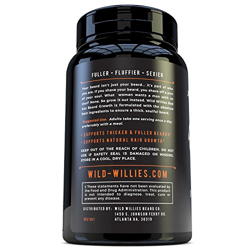 Vitaminas para el crecimiento de la barba para hombres