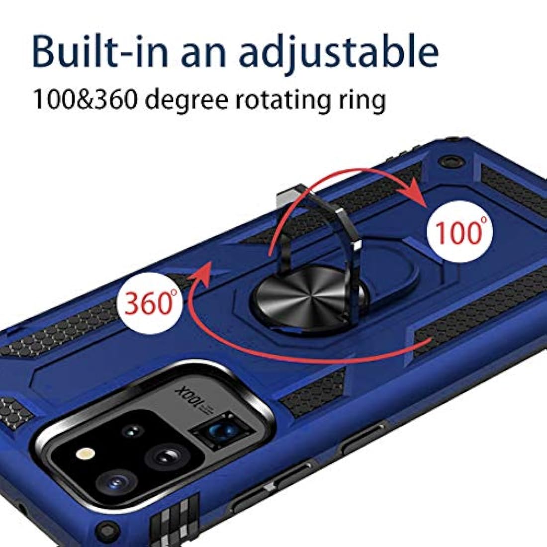 Carcasa para Samsung Galaxy de 6.9 pulgadas, Azul marino