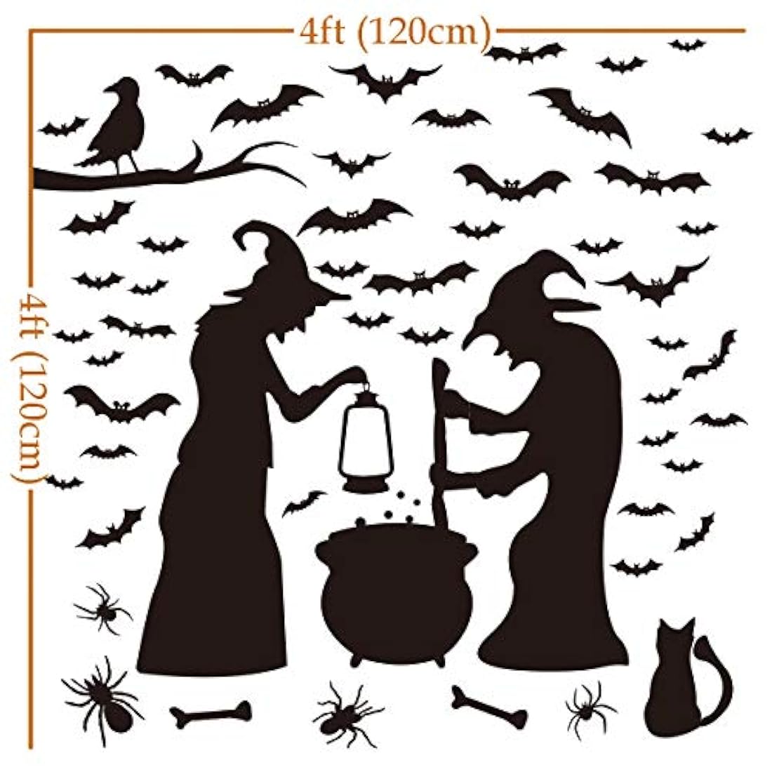 Kits de Decoración Decoraciones de Halloween, 2 brujas