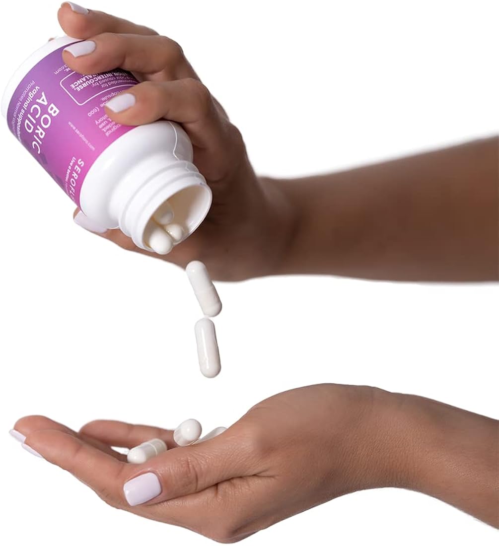 Suplementos Alimenticios cápsulas de ácido bórico