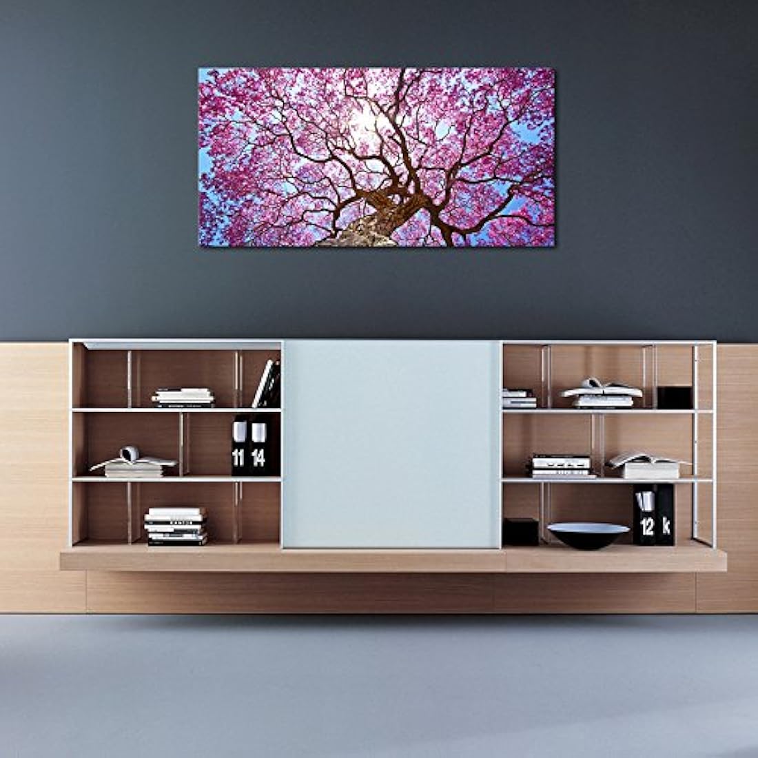 Pyradecor - Pintura de Árbol de flor de cerezo