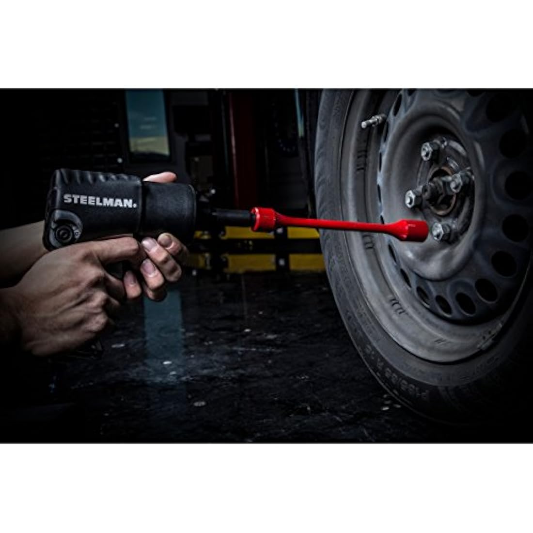 steelman Par de disco , rojo