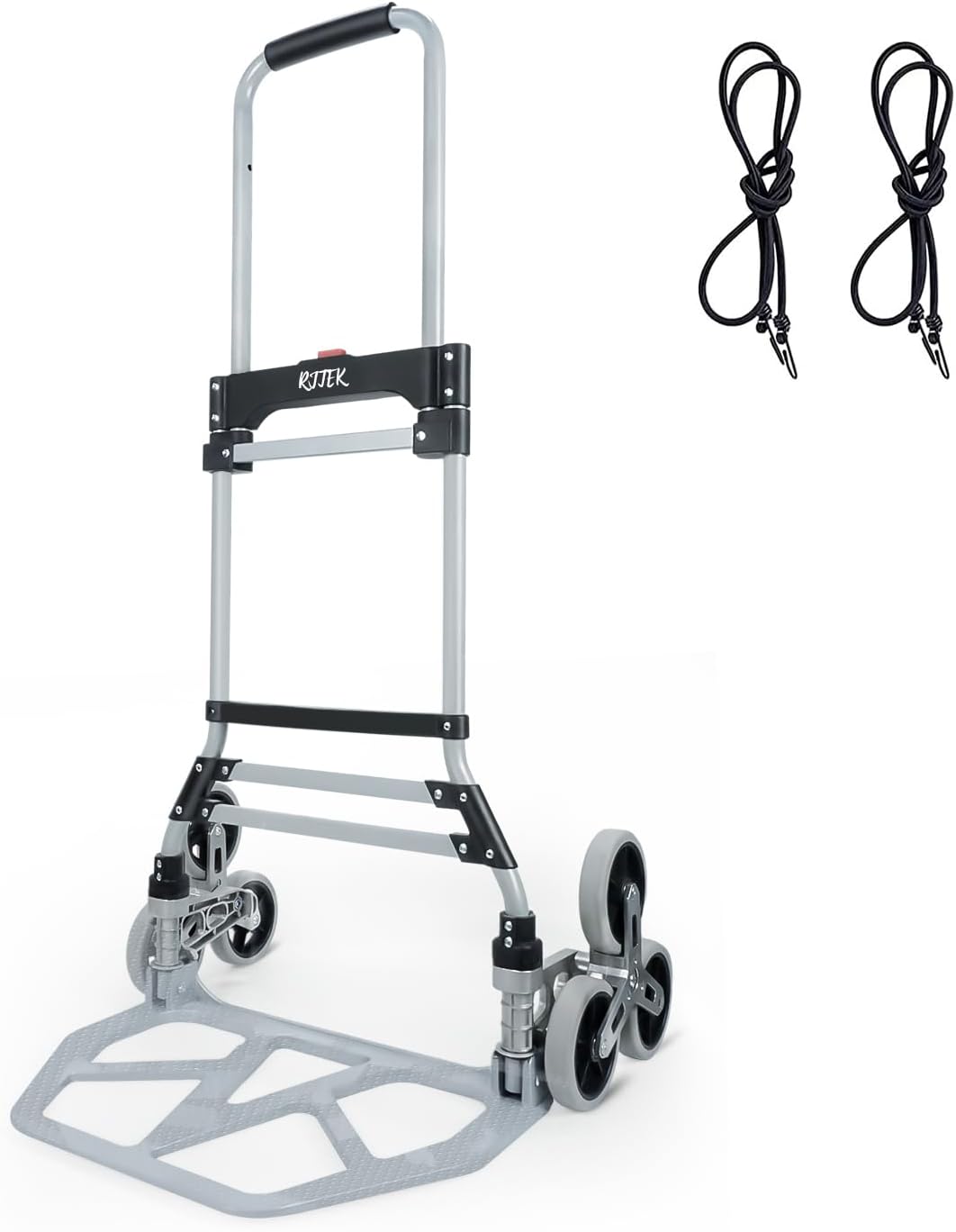 Carretilla Escaladora RJTEK - 400 lb, Neumáticos Grandes, Modelo